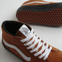 Vans Grosso Mid Shoes - Pig Suede Brown / Black thumbnail