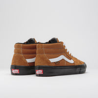 Vans Grosso Mid Shoes - Pig Suede Brown / Black thumbnail