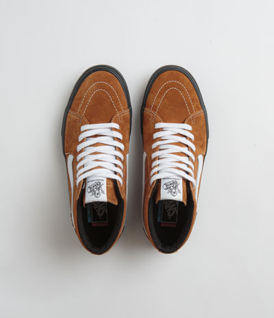 Vans Grosso Mid Shoes - Pig Suede Brown / Black