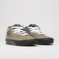 Vans Half Cab Shoes - Pig Suede Olive / Black thumbnail