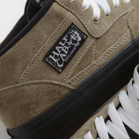 Vans Half Cab Shoes - Pig Suede Olive / Black thumbnail