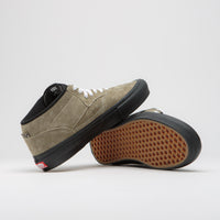 Vans Half Cab Shoes - Pig Suede Olive / Black thumbnail