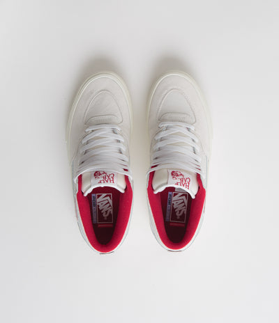 Vans Half Cab Shoes - Vintage Sport White / Red