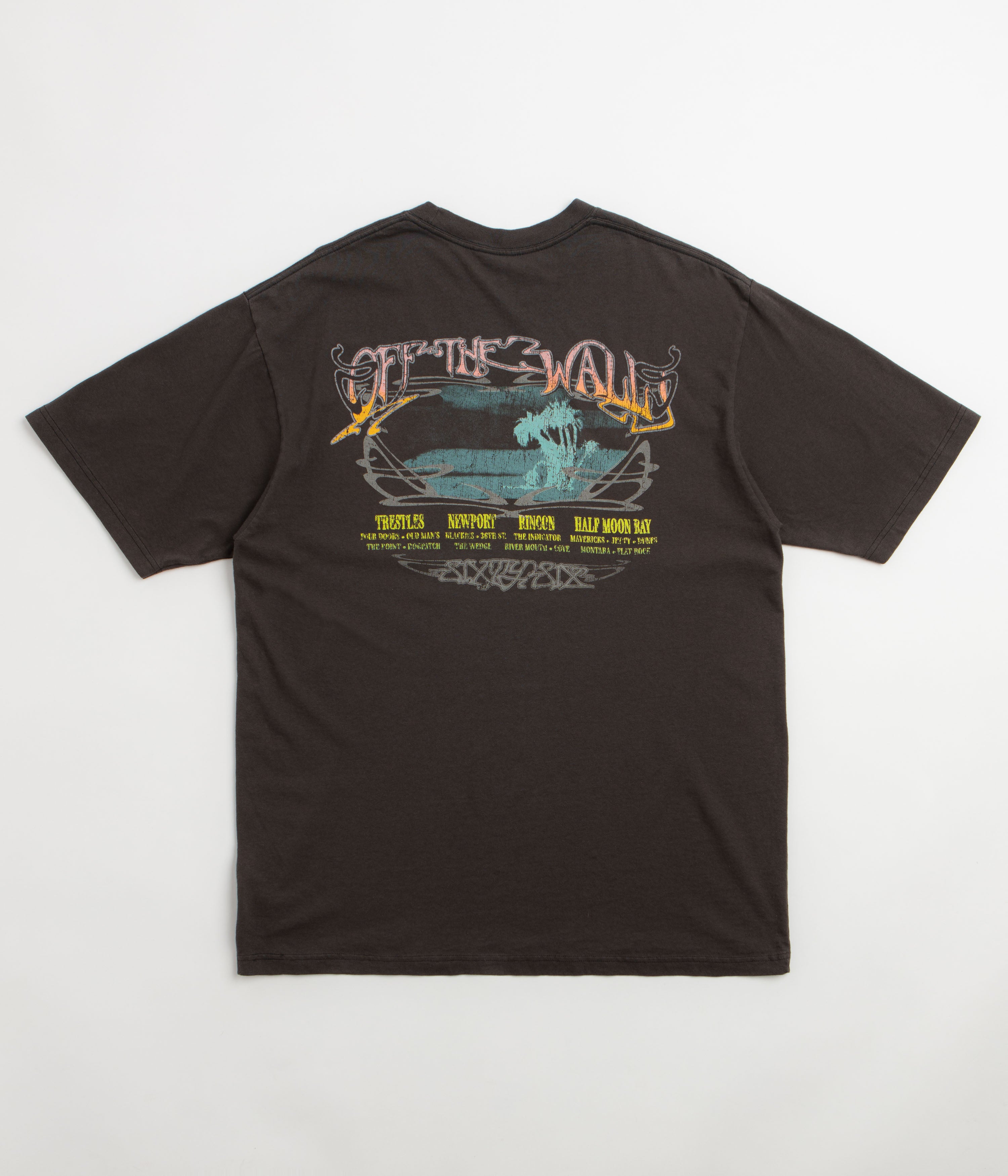 Vans Jetty Sets T-Shirt - Faded Black