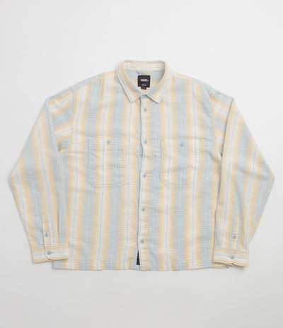Vans Larkspur Lightweight Stripe Shirt - Soft Slate