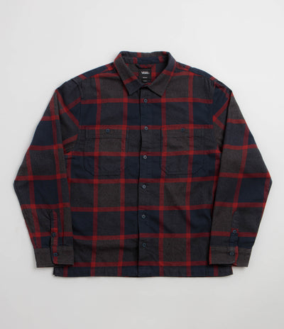 Vans Larkspur Plaid Flannel Shirt - Parisian Night / Poppy Ember