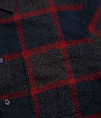 Vans Larkspur Plaid Flannel Shirt - Parisian Night / Poppy Ember