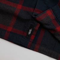Vans Larkspur Plaid Flannel Shirt - Parisian Night / Poppy Ember thumbnail