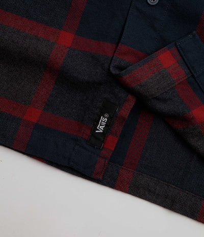 Vans Larkspur Plaid Flannel Shirt - Parisian Night / Poppy Ember