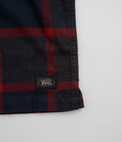 Vans Larkspur Plaid Flannel Shirt - Parisian Night / Poppy Ember