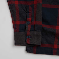 Vans Larkspur Plaid Flannel Shirt - Parisian Night / Poppy Ember thumbnail