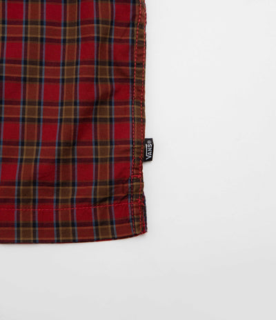 Vans Larkspur Timber Short Sleeve Shirt - Poppy Ember