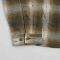 Vans Larkspur Zip Plaid Flannel Shirt - Mossy Olive thumbnail
