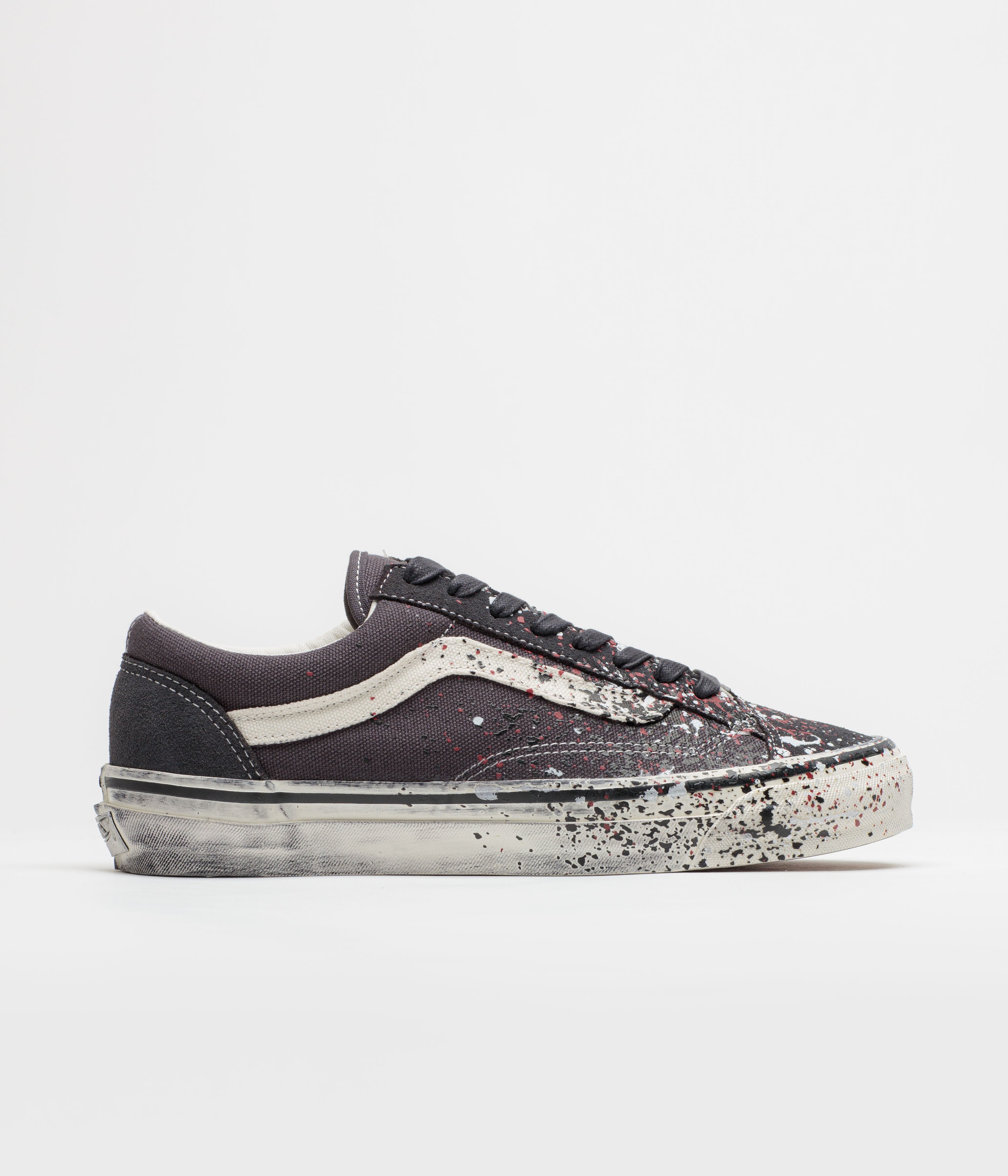 Paint Splatter Charcoal Grey