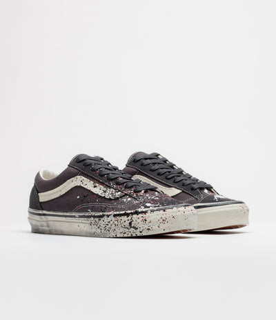 Vans LX Old Skool 36 Shoes - Paint Splatter Charcoal Grey