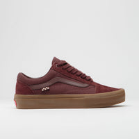 Vans Old Skool Shoes - Dark Red / Gum thumbnail