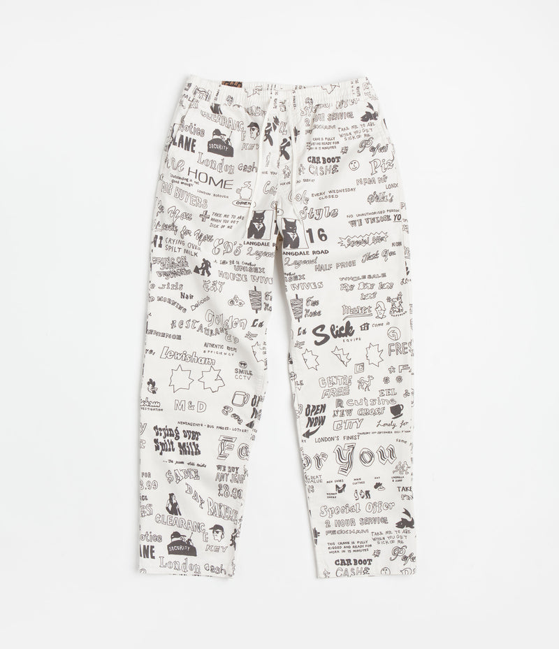 Vans Range Loose Tapered Pants (Helena Long) Antique White Flatspot