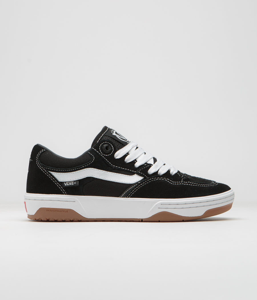 Logo Float Cupsole Sneakers Shoes GINO - Black / White / Gum