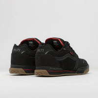 Vans Rowley XLT Shoes in Black and Chili Pepper thumbnail