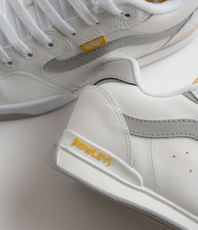 Vans Rowley XLT Shoes in White and Grey