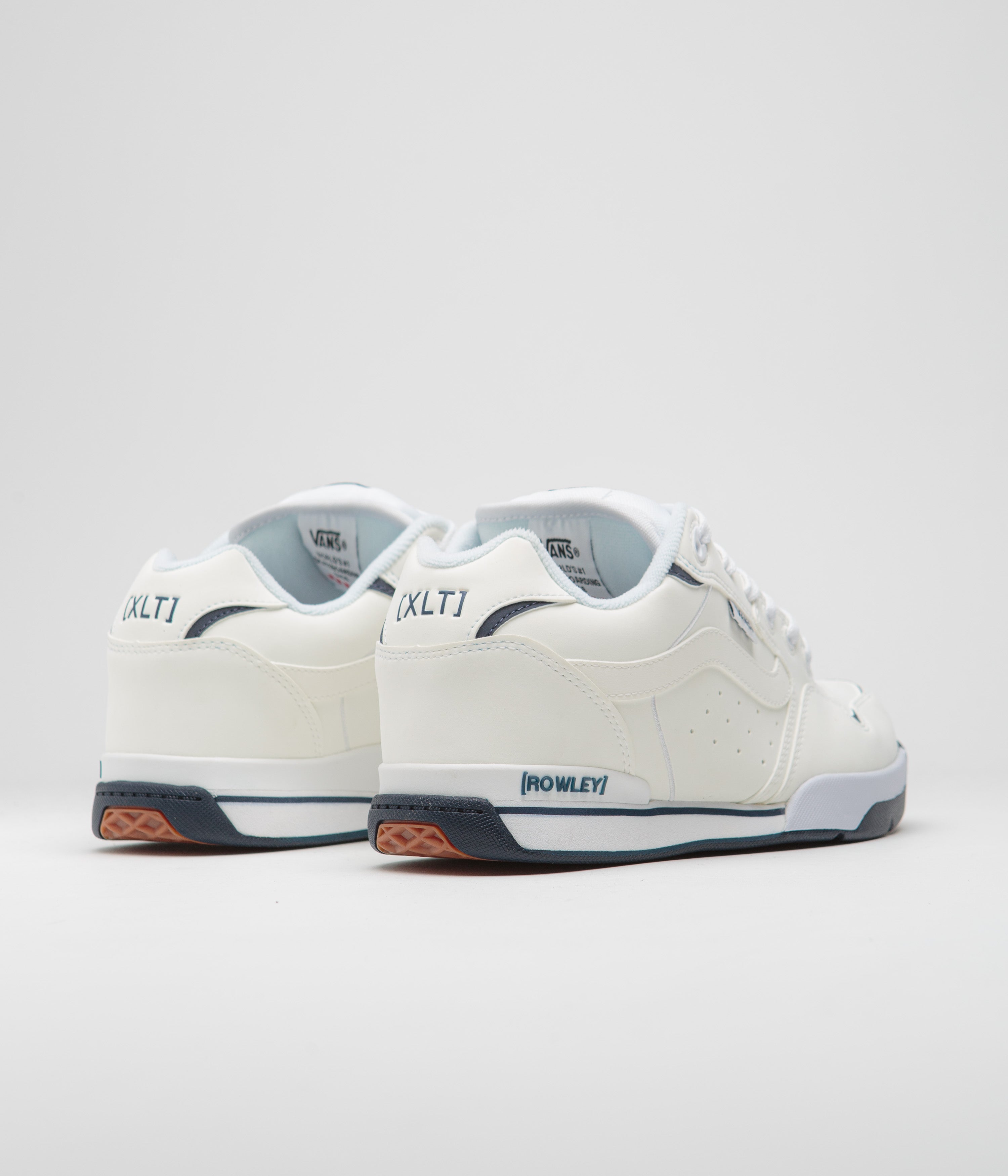 Vans Rowley XLT Shoes - White / Navy | flatspot