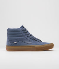 Vans Sk8-Hi Shoes - Vintage Blue / Gum