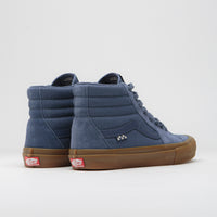 Vans Sk8-Hi Shoes - Vintage Blue / Gum thumbnail