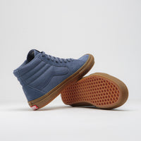 Vans Sk8-Hi Shoes - Vintage Blue / Gum thumbnail