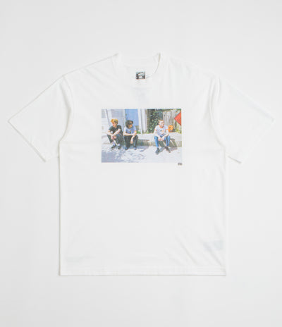 Vans Skate Atiba Haze Curb Crew T-Shirt in White