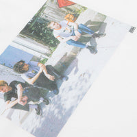 Vans Skate Atiba Haze Curb Crew T-Shirt in White thumbnail