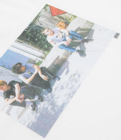 Vans Skate Atiba Haze Curb Crew T-Shirt in White