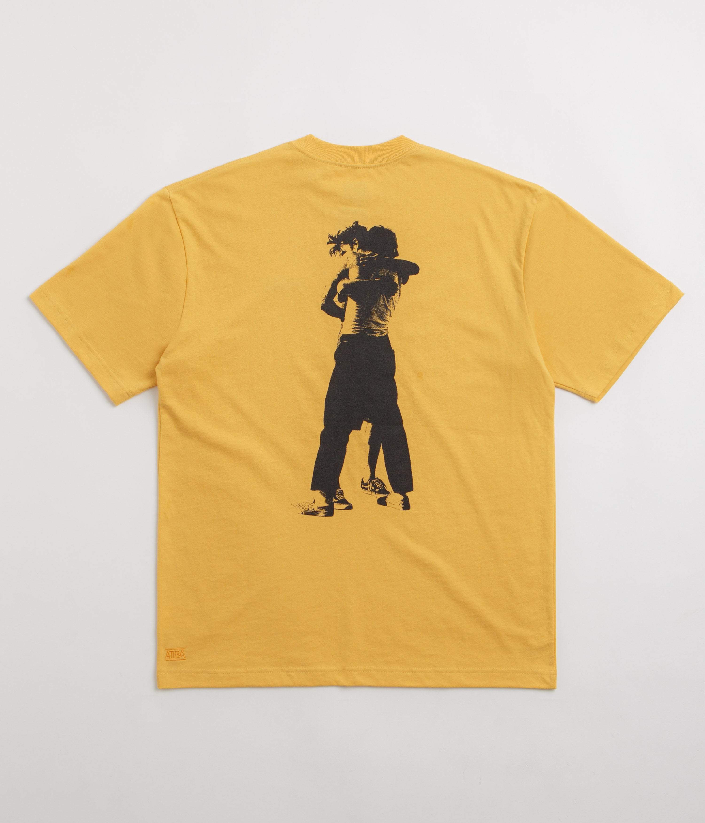 Vans Skate Atiba Haze Hug T-Shirt in Spicy Mustard