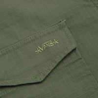 Vans Skate Atiba Haze Military Overshirt in Pine Forest thumbnail