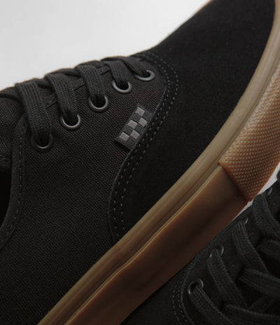 Vans Skate Authentic Shoes - Black / Black / Gum