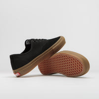 Vans Skate Authentic Shoes - Black / Black / Gum thumbnail