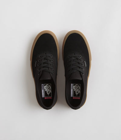 Vans Skate Authentic Shoes - Black / Black / Gum