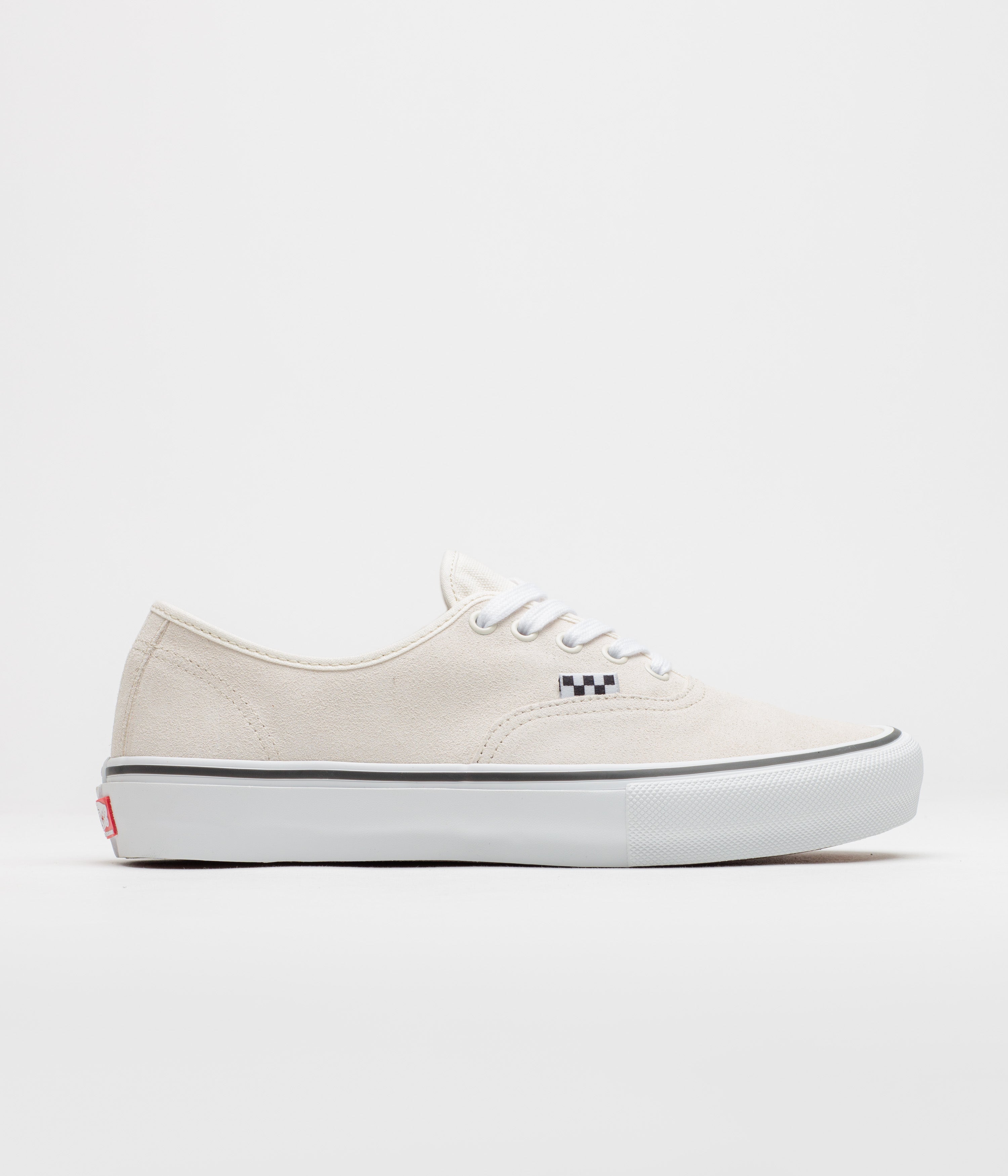 Vans Skate Authentic Shoes - White / Gunmetal