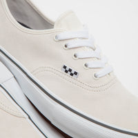 Vans Skate Authentic Shoes - White / Gunmetal thumbnail