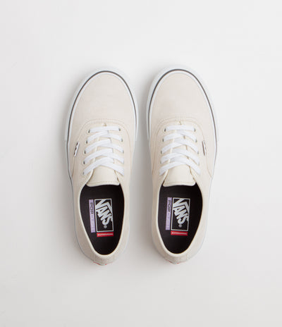 Vans Skate Authentic Shoes - White / Gunmetal