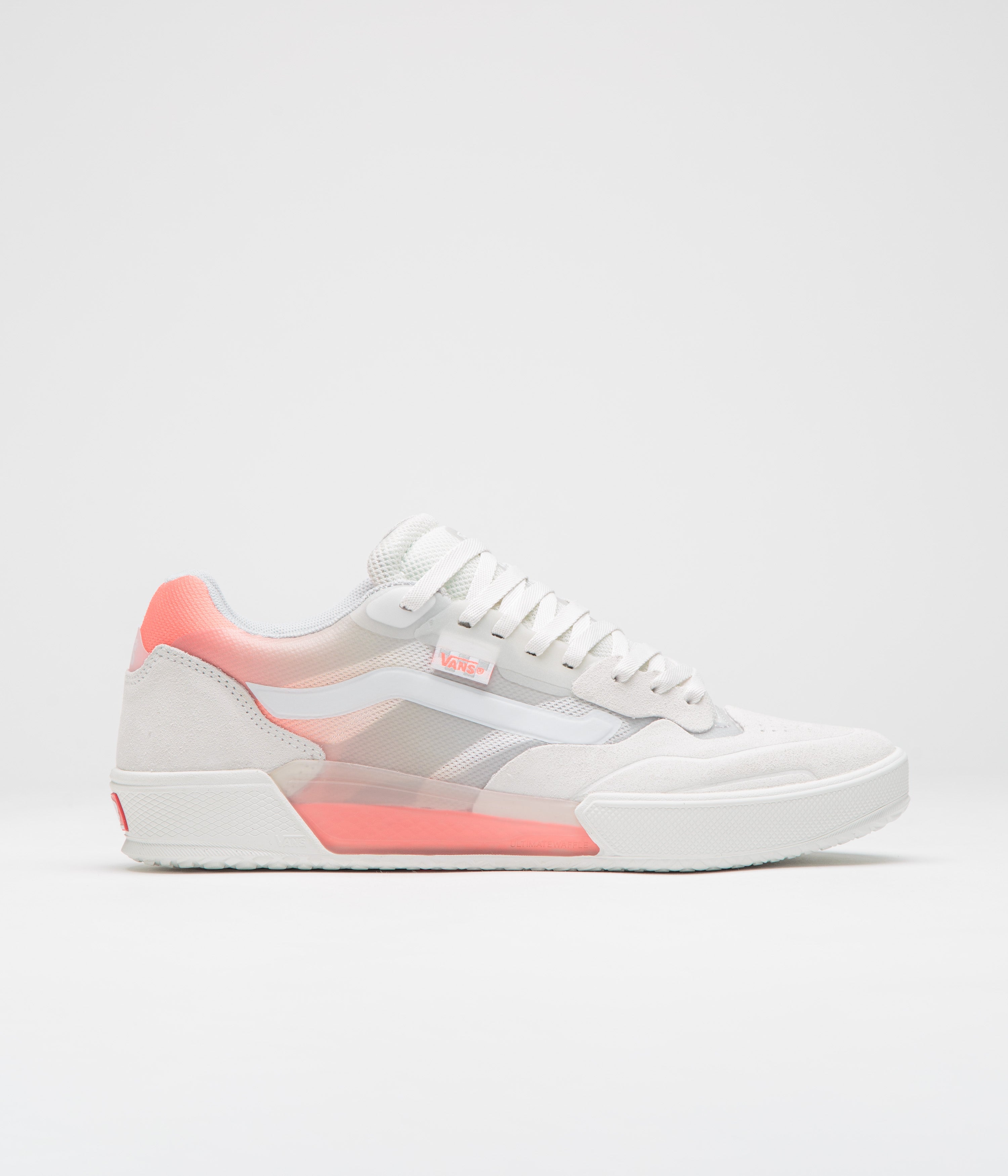 Vans Skate AVE 2.0 Shoes in Fade White and Orange