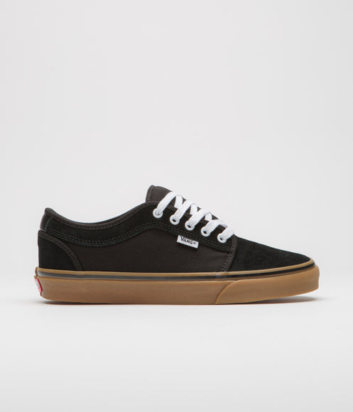 Vans Skate Chukka Low Shoes - Black / Black / Gum