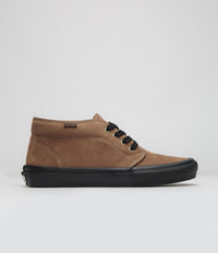 Vans Skate Chukka VCU Shoes in Brown and Black
