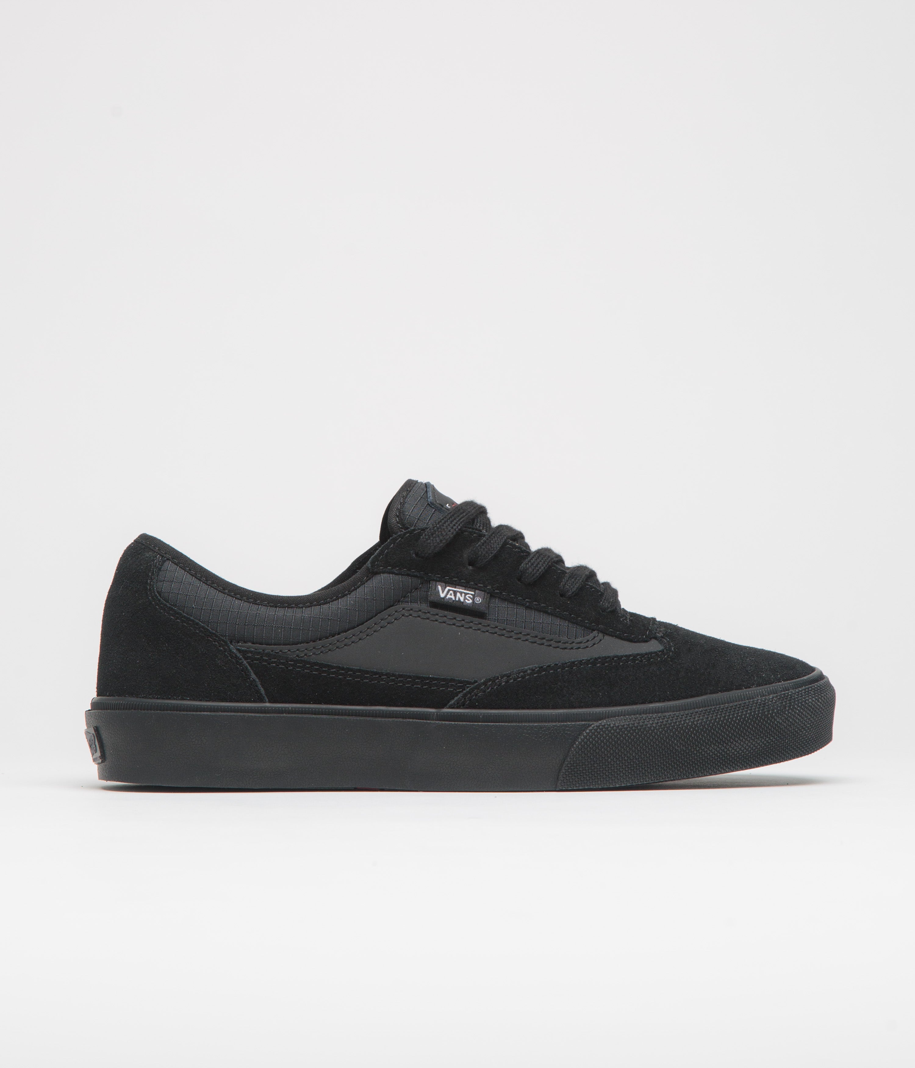 Vans Skate Curren Caples Shoes in Black and Black