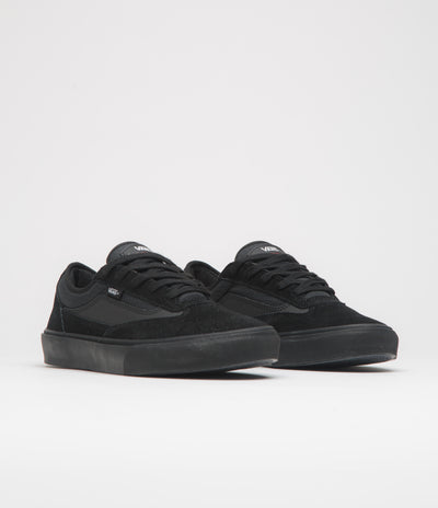Vans Skate Curren Caples Shoes - Black / Black