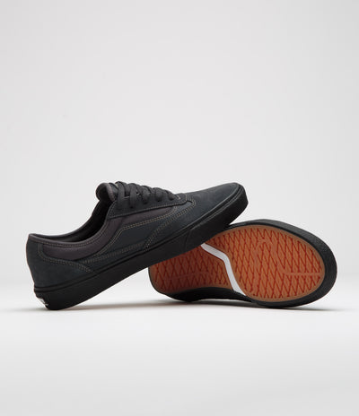 Vans Skate Curren Caples Shoes - Charcoal / Black