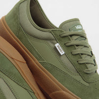 Vans Skate Curren Caples Shoes in Crepe Green and Gum thumbnail