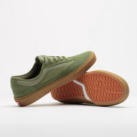 Vans Skate Curren Caples Shoes in Crepe Green and Gum thumbnail