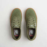 Vans Skate Curren Caples Shoes in Crepe Green and Gum thumbnail