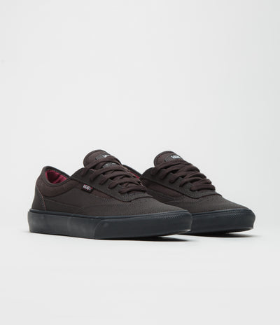 Vans Skate Curren Caples Shoes in Dark Brown