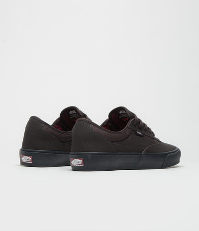 Vans Skate Curren Caples Shoes in Dark Brown